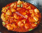 Foto langkah ke 13 dari resep Balado Basah Udang-Pete-Tahu ala Rumah Kami.