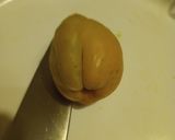 A picture of step 4 of Upsidedown Apricot Cake.