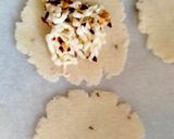 A picture of step 4 of Spicy cheese filled semolina Matthi.