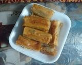 صورة لخطوة 3 من وصفة صوابع جلاش محشيه كنافه