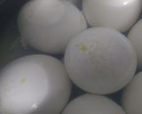 A picture of step 1 of Egg Masala Dry.