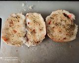 A picture of step 2 of Italian herbed bread.