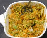 A picture of step 2 of Quinoa-mung veggie cutlets.