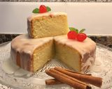 Foto del paso 13 de la receta: Pastel de almendras con glasé perfumado al ron