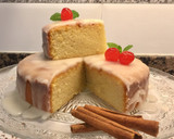 Foto del paso 13 de la receta: Pastel de almendras con glasé perfumado al ron