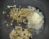 A picture of step 15 of Pizza flavoured kofta in creamy spinach gravy.