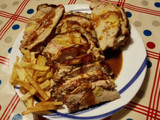 Cinta de lomo rellena con piña