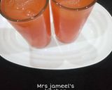 A picture of step 4 of Carrot juice.