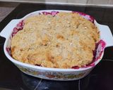 A picture of step 9 of Apple & Blueberry Cobbler.