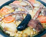 Foto del paso 6 de la receta Arroz al horno valenciano con pasas
