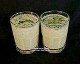 A picture of step 4 of Minty Flavored Spiced Buttermilk.