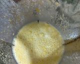 Foto langkah ke 2 dari resep Day. 107 Bubur Jagung dan Tumis Telor (9 month+).