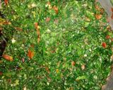 A picture of step 4 of Fried kales and spinach #vegetablecontest.