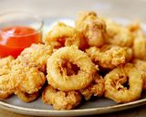 Foto langkah ke 9 dari resep Cumi Goreng Tepung.