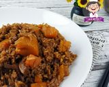 Foto langkah ke 8 dari resep Vegan Pumpkin Rice alaMetut 👩‍🍳.