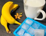 बनाना मिल्क शेक (Banana milk shake recipe in Hindi) रेसिपी चरण 1 फोटो