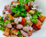 A picture of step 5 of Peanut Chaat !!.