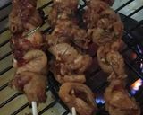Foto langkah ke 5 dari resep Sate Kulit Ayam.