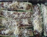 Une image de l'étape 5 de Riz et courgette farcis.