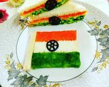 A picture of step 9 of Tricolour Sandwich.