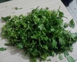 A picture of step 2 of Scrambled fried mayai.