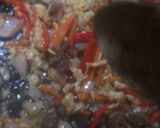 A picture of step 8 of Chinese fried rice.