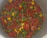 A picture of step 3 of Weat and moong dal dalia.