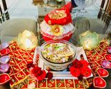 A picture of step 8 of #Apple-Walnut Pudding.