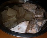 Foto langkah ke 2 dari resep Sayur lodeh ikan pe / ikan pari.cecek&tempe.