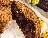 Une image de l'étape 3 de Bowlcake semoule à la poire et au chocolat.