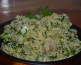 Foto del paso 5 de la receta: Guiso de espinaca con burgol (Yajni Sabanij ma’a burgul)