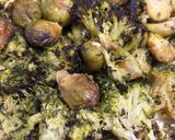 Foto del paso 1 de la receta: Tarta de brócoli y repollitos de Bruselas