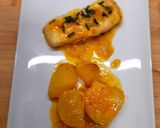 Foto del paso 10 de la receta Merluza a la miel con reducción de naranja