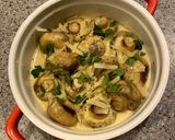 Krémes - Fokhagymás Gombafejek recept fázis 5 fotója