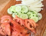 Gambar langkah 2 resipi 👩‍🍳Salad Sengkuang Timun.