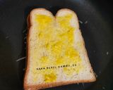 Foto langkah ke 3 dari resep Garlic Roti Tawar Teflon.