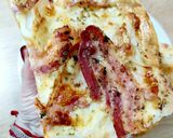 Foto del paso 6 de la receta: Masa crujiente de arroz con cebolla, panceta y queso
