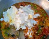 A picture of step 8 of Dosa with Aloo Masala.