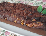 Foto del paso 4 de la receta: Banana bread de avena con chocolate, almendras y nueces