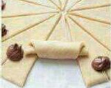 Foto del paso 4 de la receta: Mini Croissant relleno de Nutella 