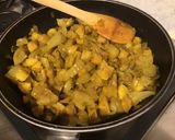Une image de l'étape 9 de Panais et fenouils au curry et bouillon de courge.