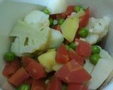 A picture of step 1 of Baked vegetable in white sauce.