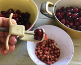 Foto del paso 1 de la receta: Cóctel de vino con cerezas y frutillas