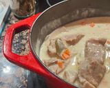 Une image de l'étape 10 de Blanquette de veau (recette de Grand Mère).