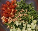 Une image de l'étape 3 de Salade au Halloumi.