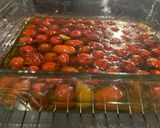 Nyárbefőtt, azaz konfitált koktélparadicsom recept fázis 3 fotója