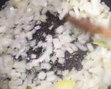 Tejfölös gombapaprikás🧅🧄🍄🌶 nokedlivel recept fázis 1 fotója