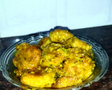सूखी गट्टा करी (sukhi bhatta curry recipe in Hindi) रेसिपी चरण 5 फोटो