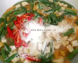 Foto langkah ke 3 dari resep Kacang Panjang Dan Tahu fibercream.