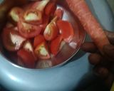 A picture of step 1 of Tomato Carrot Soup.